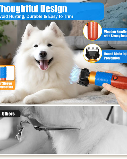 Electric Animal Fur Shears Farm Sheep Goat Shears Pets Dogs Rabbit Shearing Shaver Clipper Grooming