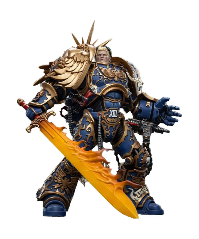 JOYTOY Warhammer 40K 1/18 Action Figure Ultramarines Primarch Roboute Guilliman Anime Figures Toys Model