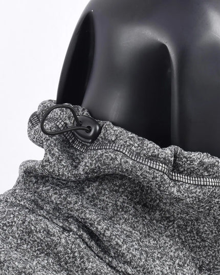 XL Water-Resistant Softshell Dog for  /Fall - High Neck Outdoor Sports Coat, Cold Weather Pet Apparel (Deep Gray)