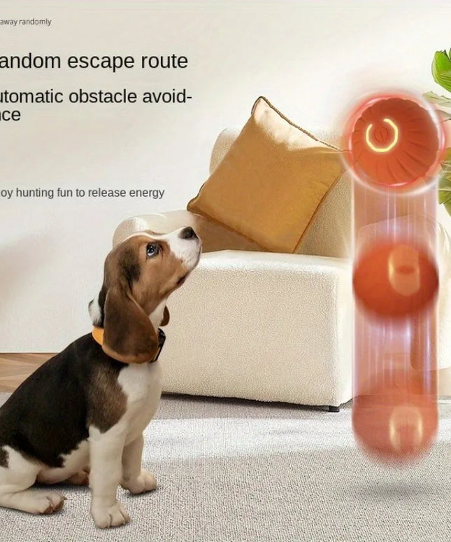 New Gravity Intelligent Jumping Ball Electric Charging Cat and Dog Toy Self Hi Pet Dog Toy Ball