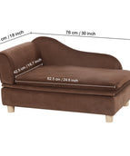 Brown 30x18x16 in