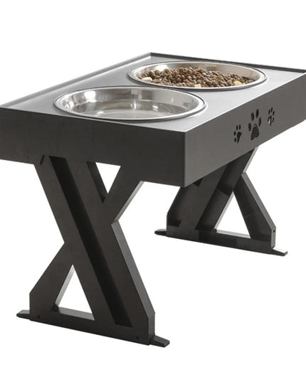Stainless Steel Elevated Dog Bowl Non-Slip and No Spill Design Bowl Pet Supplies Suitable for Promote Healthy Digestion Xuan-US