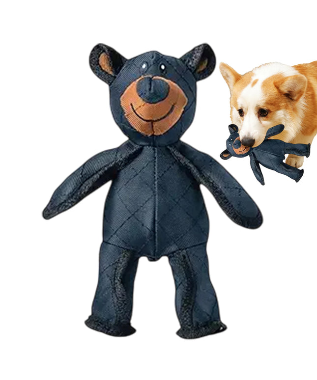 Squeaky Plush Bear Toy for Dog Unbreakable Teddy Extreme Bear Dog Toys Puppy Biting Toys Plush Cute Bear chew Squeaky Dog Toys