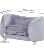 Grey 27x15x15 in