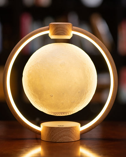 Maglev Moon Light Bluetooth 3D Stereo Diy Colorful Glare