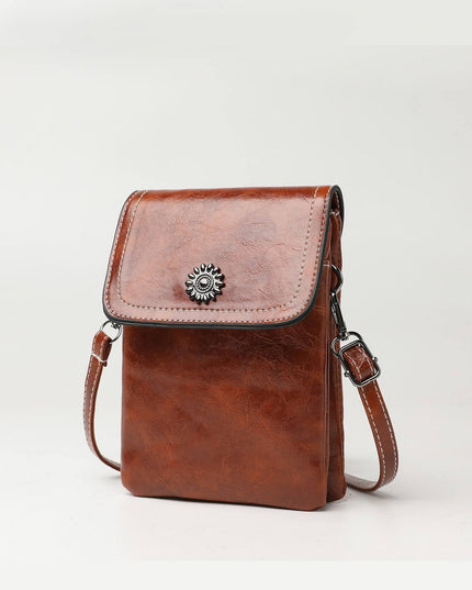 Fashion Simple Large Capacity Mobile Phone Bag Mini Crossbody Bag