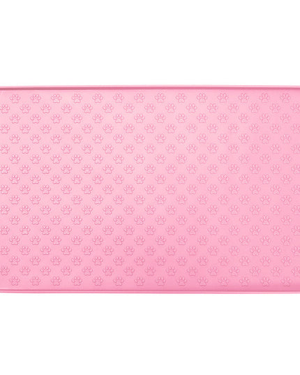 Spot Pet Mat, Waterproof And Easy To Clean Silicone Dog Mat, Cat Mat, Square Pet Placemat, Pet Supplies