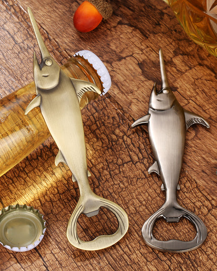 Creative Swordfish Handle Metal Beer Bottle Openers Kitchen Bar Accessories Tools Beer Gifts Beer Openors Kitchen Gadgets