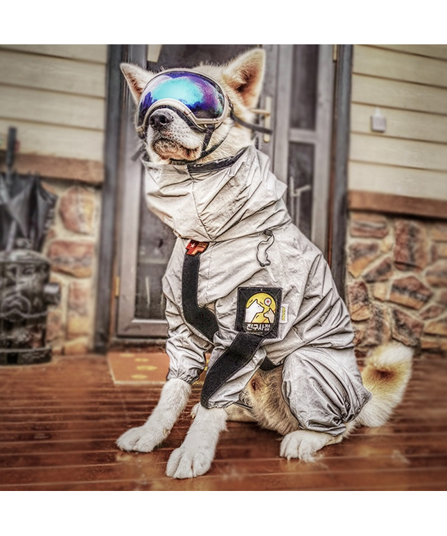 Four-legged Waterproof Full-surrounded Dog Rain Clothes