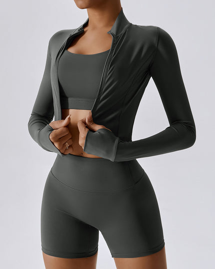 Outdoor Sports Skinny Yoga Clothes Suit Nude Feel