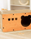 Scratch Resistant / Bear Head Cat Nest Board