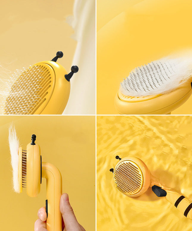Small Bee Shaped Pet Cat Pin Comb