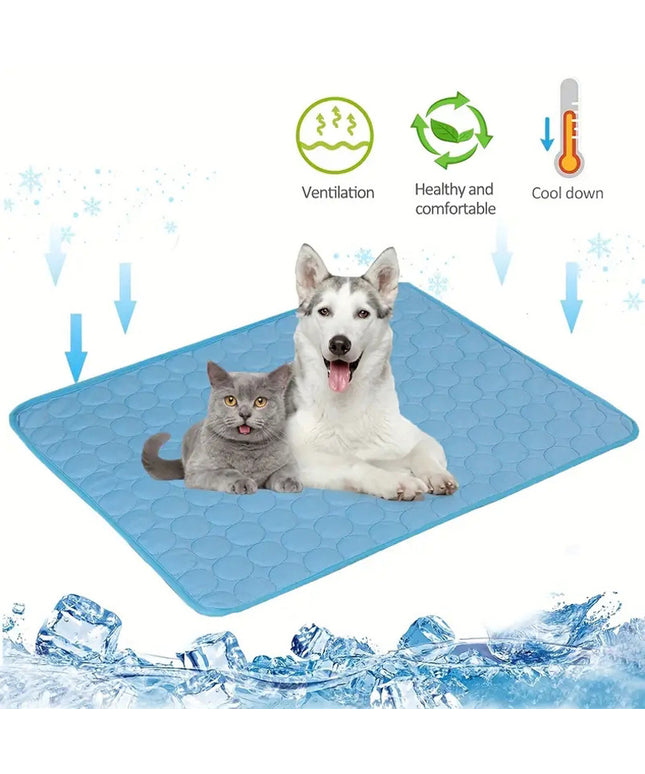 Dog Cooling Mat Summer Pets Cold Bed Extra Large For Small Big Dogs Pet Accessories Cat Durable Blanket Sofa Cat Ice Pad Blanket Pet Products