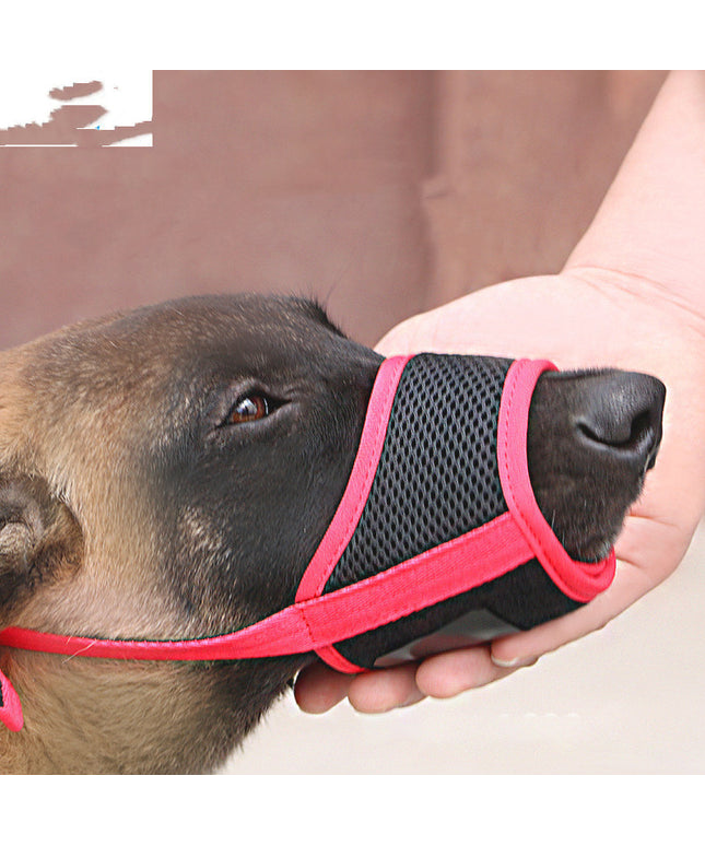 Mouth Cover To Prevent Eating Indiscriminately Large Labrador Dog
